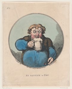 My Service To You, October 20, 1799 by Thomas Rowlandson