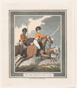 Off Side Protect, New Guard, September 1, 1798 by Thomas Rowlandson