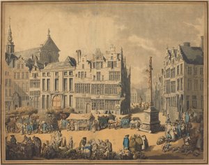 Place de Meir at Antwerp