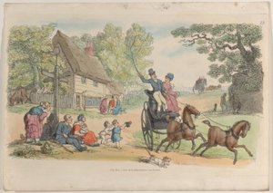 Plate 13, from World in Miniature, 1816 by Thomas Rowlandson