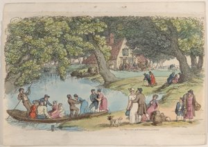 Plate 15, from World in Miniature by Thomas Rowlandson