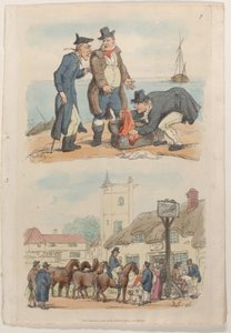 Plate 7, from World in Miniature, 1816 by Thomas Rowlandson