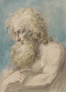 Portrait of a Bearded Man by Thomas Rowlandson