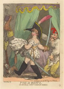 Puss in Boots, or General Junot Taken by Surprise by Thomas Rowlandson