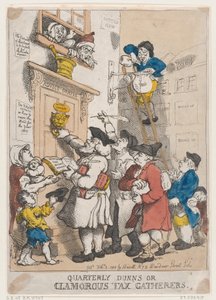 Quarterly Dunns, or Clamorous Tax Gatherers, February 3, 1805