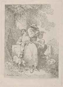 Rest from Labour on Sunny Days, 1784-87 by Thomas Rowlandson