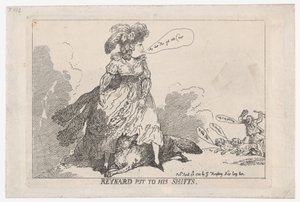 Reynard Put To His Shifts by Thomas Rowlandson