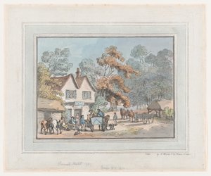 Rural Halt, 1787 by Thomas Rowlandson