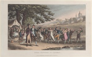 Rural Happiness at Caverac, from Journal of Sentimental Travels in the Southern Provinces by Thomas Rowlandson