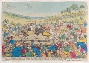 Rural Sports, A Milling Match, September 29, 1811