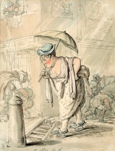 Sad Sloppy Weather by Thomas Rowlandson