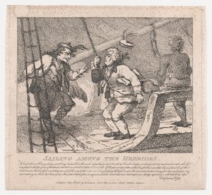 Sailing Among the Hebrides Picturesque Beauties of Boswell, Part the Second, June 10, 1786 by Thomas Rowlandson