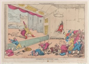 Sports of a Country Fair, Part the Third by Thomas Rowlandson