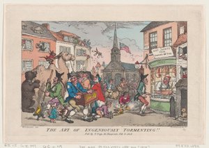 The Art of Ingeniously Tormenting by Thomas Rowlandson
