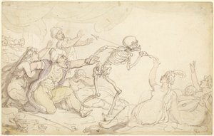 The Dance of Death: The Nabob Seized in His Harem