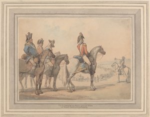 The Guards on the March for the Duke of York