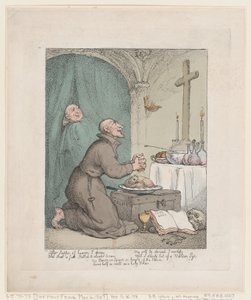 The Holy Friar by Thomas Rowlandson