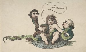 The Infant Hercules, February 3, 1784 by Thomas Rowlandson