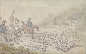 The Kill by Thomas Rowlandson