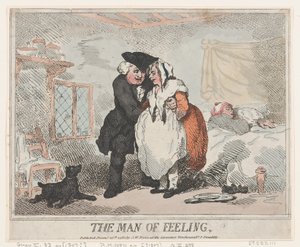 The Man of Feeling by Thomas Rowlandson