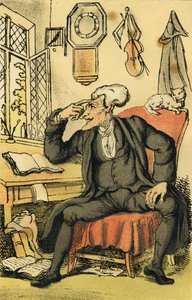 The Reverend Doctor Syntax by Thomas Rowlandson