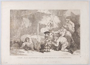 The Sad Discovery of the Graceless Apprentice by Thomas Rowlandson