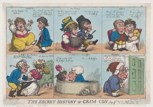 The Secret History of Crim Con, Fig. 2 by Thomas Rowlandson