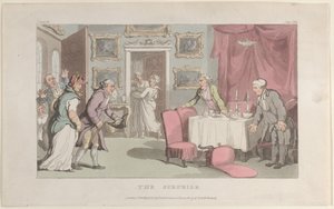 The Surprise, from The Vicar of Wakefield by Thomas Rowlandson