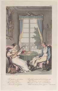 Title Page, from Naples and the Campagna Felice: in a Series of Letters Addressed, June 1, 1815 by Thomas Rowlandson