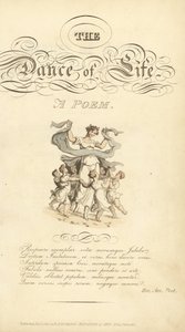 Title Page with Calligraphic Title and Vignette by Thomas Rowlandson