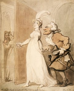 Touch for Touch, or a Female Physician in Full Practice by Thomas Rowlandson