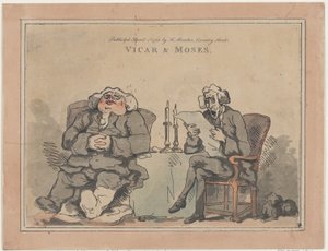 Vicar & Moses, April 1, 1786 by Thomas Rowlandson