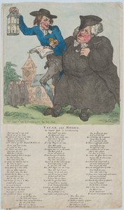 Vicar & Moses, August 8, 1784 by Thomas Rowlandson