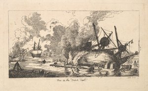 View on the French Coast by Thomas Rowlandson