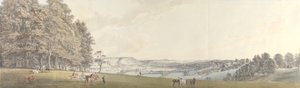A View of Boxhill from Norbury Park, Surrey by Thomas Sandby