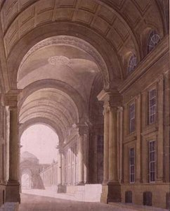 Bridge at Somerset House by Thomas Sandby