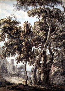 Study of Trees by Thomas Sandby