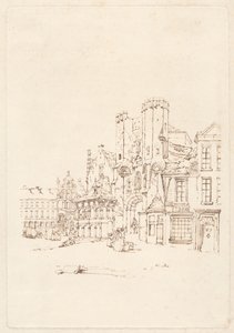 Castle of the Counts of Flanders, Ghent by Thomas Shotter Boys