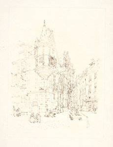 Hotel de Sens, Paris by Thomas Shotter Boys