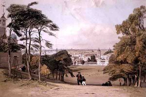 London from Greenwich, from 