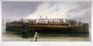 The Tower of London the Morning After the Fire in the Armoury on 30 October 1841