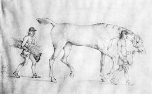 Horse and Grooms, 1754