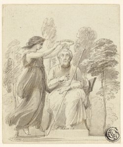 Crowning Homer by Thomas Stothard