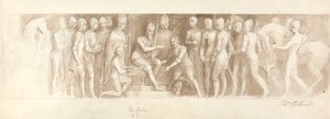 Design for the Grand Staircase, Buckingham Palace, the Centre & 2d