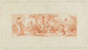 [One from] Two Albums, containing a total of 213 drawings by Stothard for book illustrations by Thomas Stothard