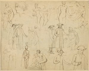 Roger de Coverley and the Gypsies [verso]
