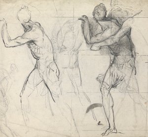 Sketch of Classical Figures in Action by Thomas Stothard