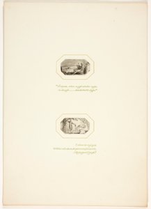 Study for a Plate from The Task