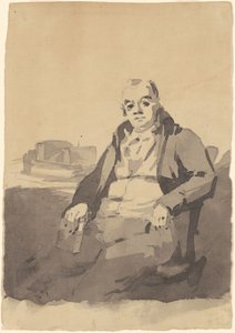 Man Holding a Book by Thomas Sully
