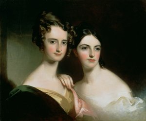 Portrait of Ellen and Mary McIlvaine